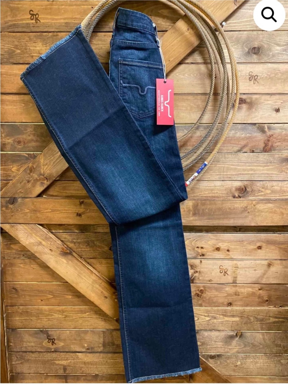 Kimes Ranch Olivia Dark Wash Denim Jeans Women’s Size 0/32